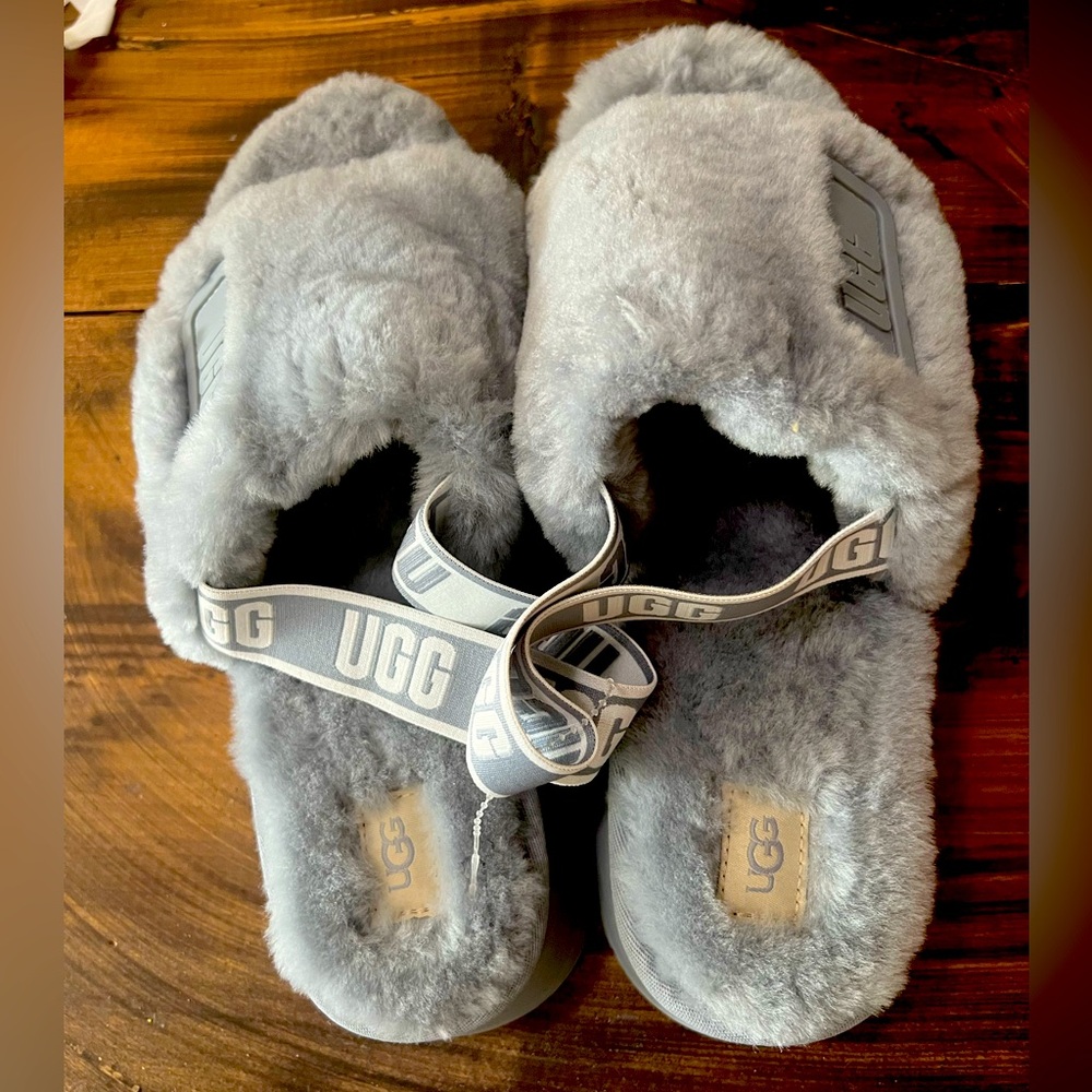 UGG Disco Slingack Slippers Gray